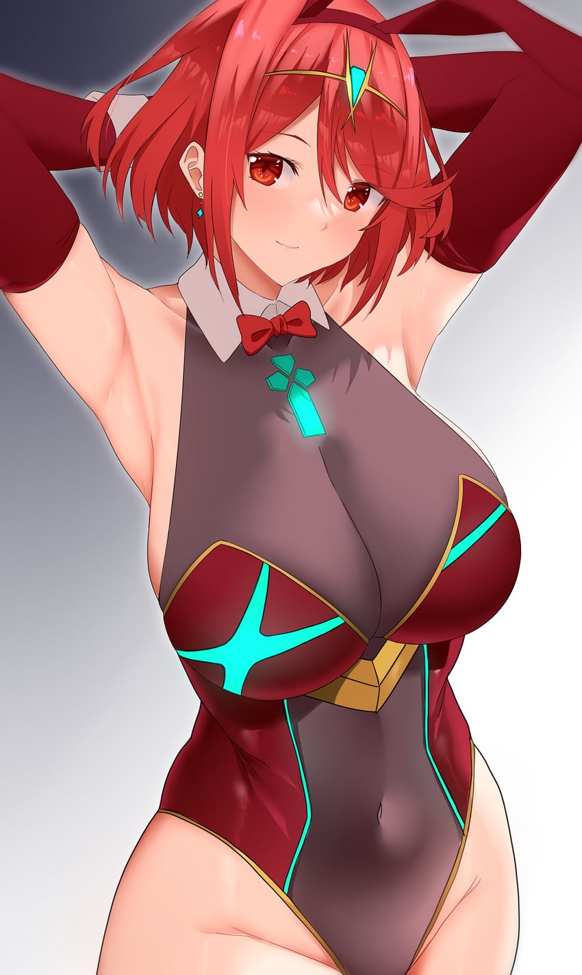 pyra (xenoblade chronicles and 1 more) drawn by arind_yudha