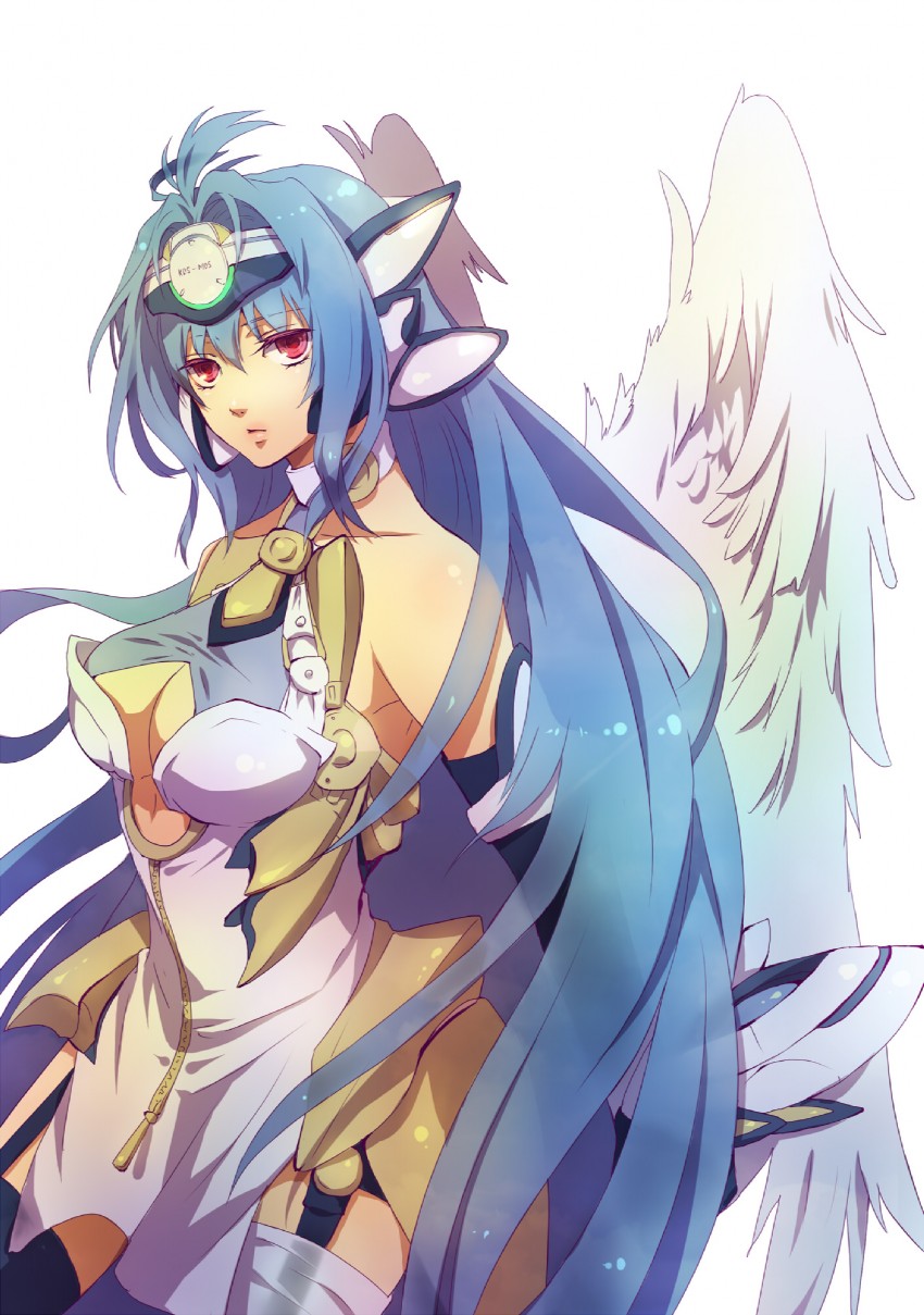 kos-mos and kos-mos ver. 4 (xenosaga and 1 more) drawn by senano-yu