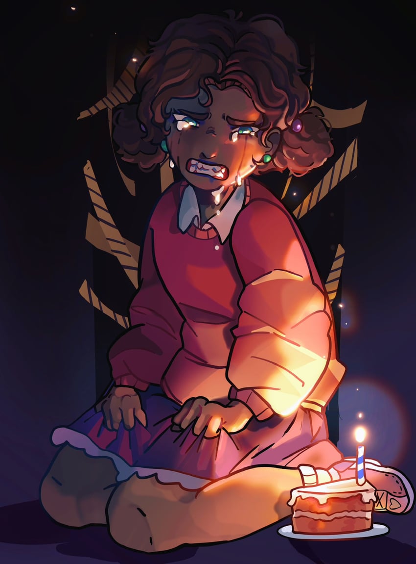cassie (five nights at freddy's and 2 more) drawn by spybblez