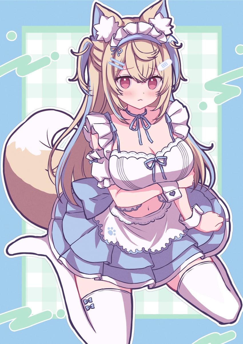 fuwawa abyssgard (hololive and 1 more) drawn by sakuraume