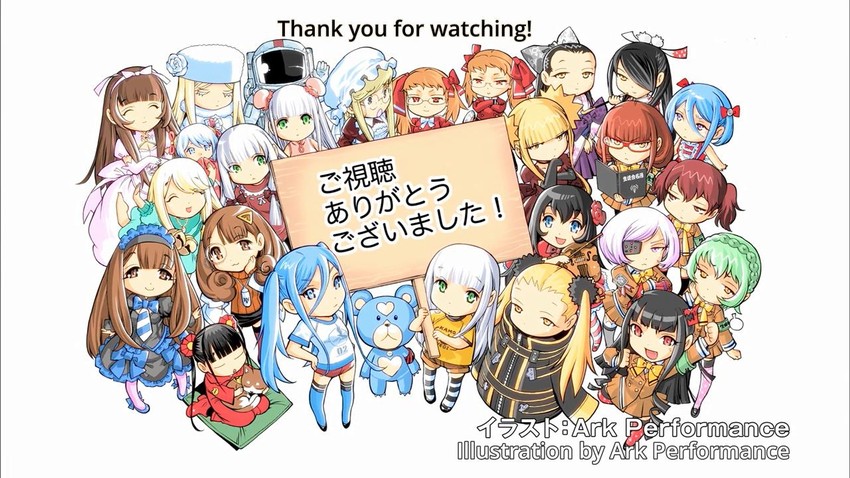 kongou, takao, iona, haruna, kirishima, and 20 more (aoki hagane no arpeggio) drawn by ark_performance