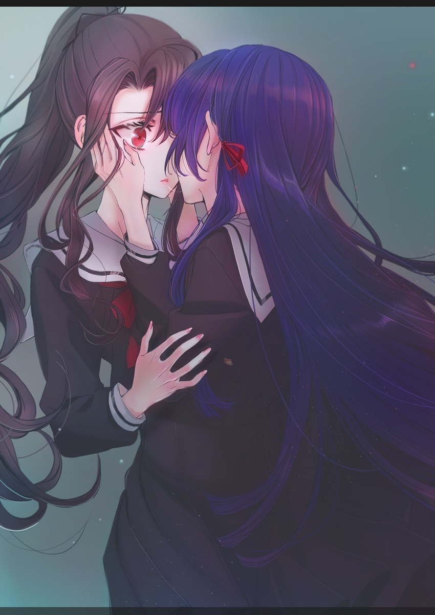 tomoe tamao and akikaze rui (shoujo kageki revue starlight and 1 more) drawn by blackfangs