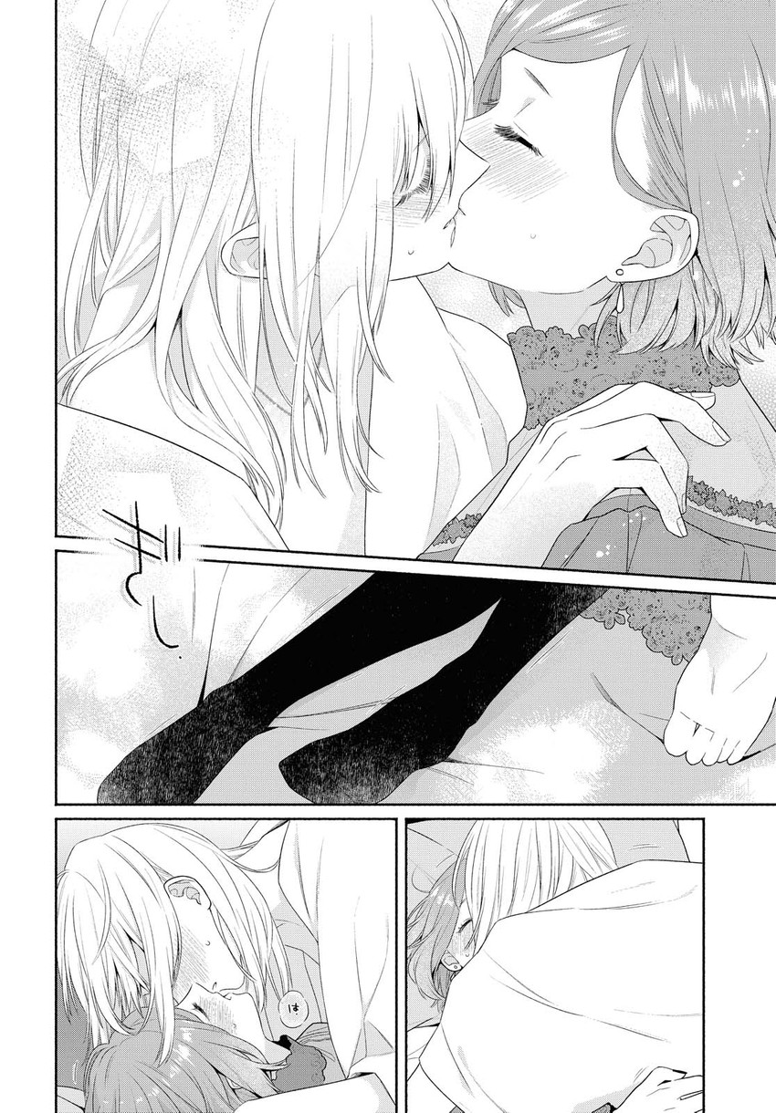 kanda mizuki and ookuma satomi (ikemen onna to hakoiri musume) drawn by majoccoid and mochi_au_lait
