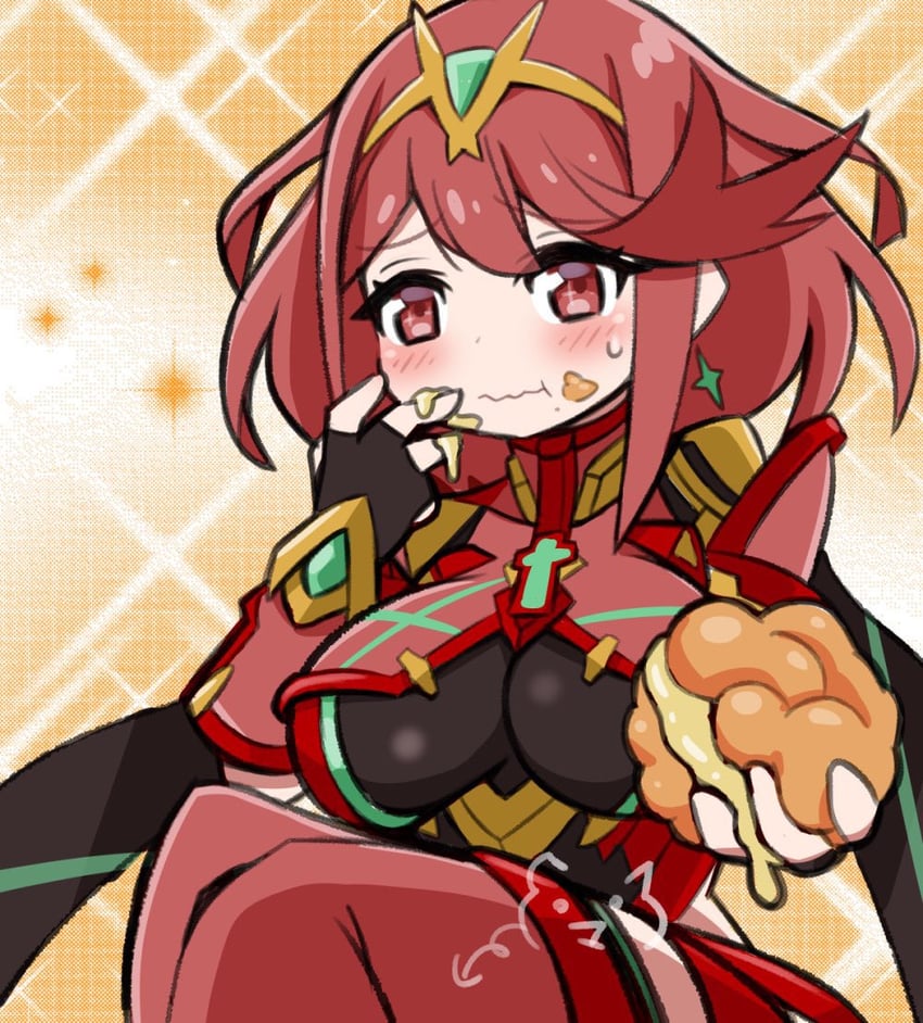 pyra (xenoblade chronicles and 1 more) drawn by ma2acworks