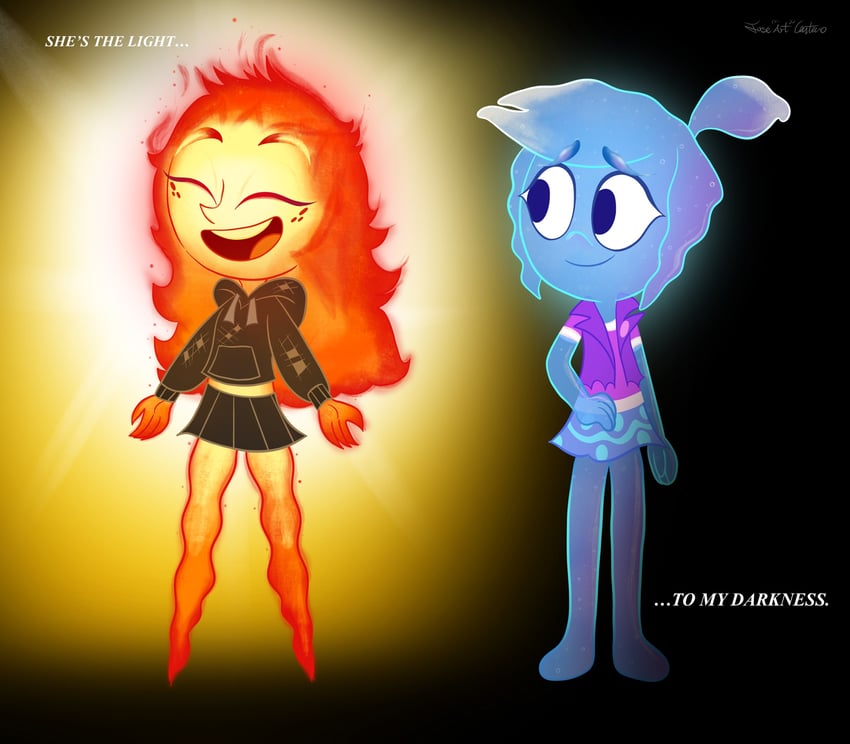 andrea davenport and molly mcgee (the ghost and molly mcgee and 1 more) drawn by joseartcentenoofficial