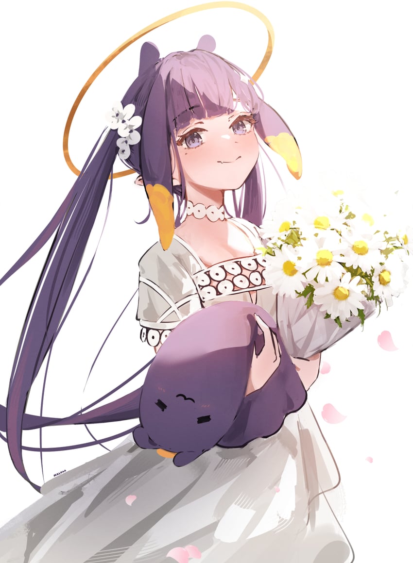 ninomae ina'nis and takodachi (hololive and 1 more) drawn by malvar