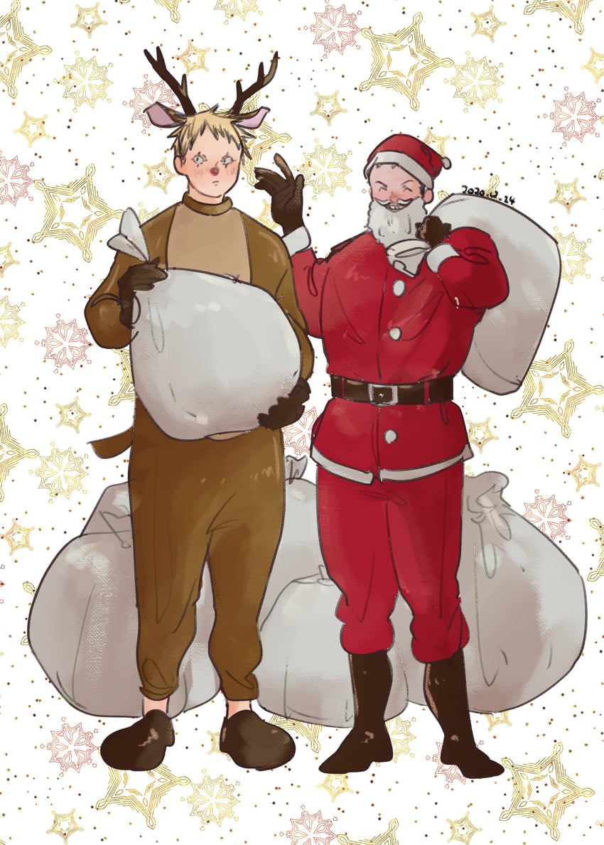 aikawa and risu (dorohedoro) drawn by nishida_(pixiv_50671594)