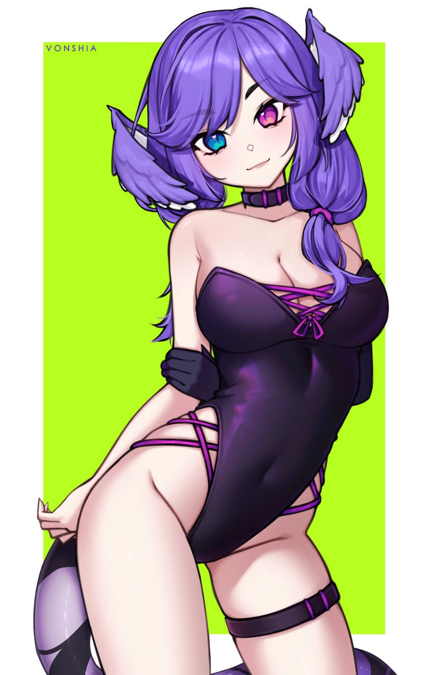 selen tatsuki (nijisanji and 1 more) drawn by vonshia