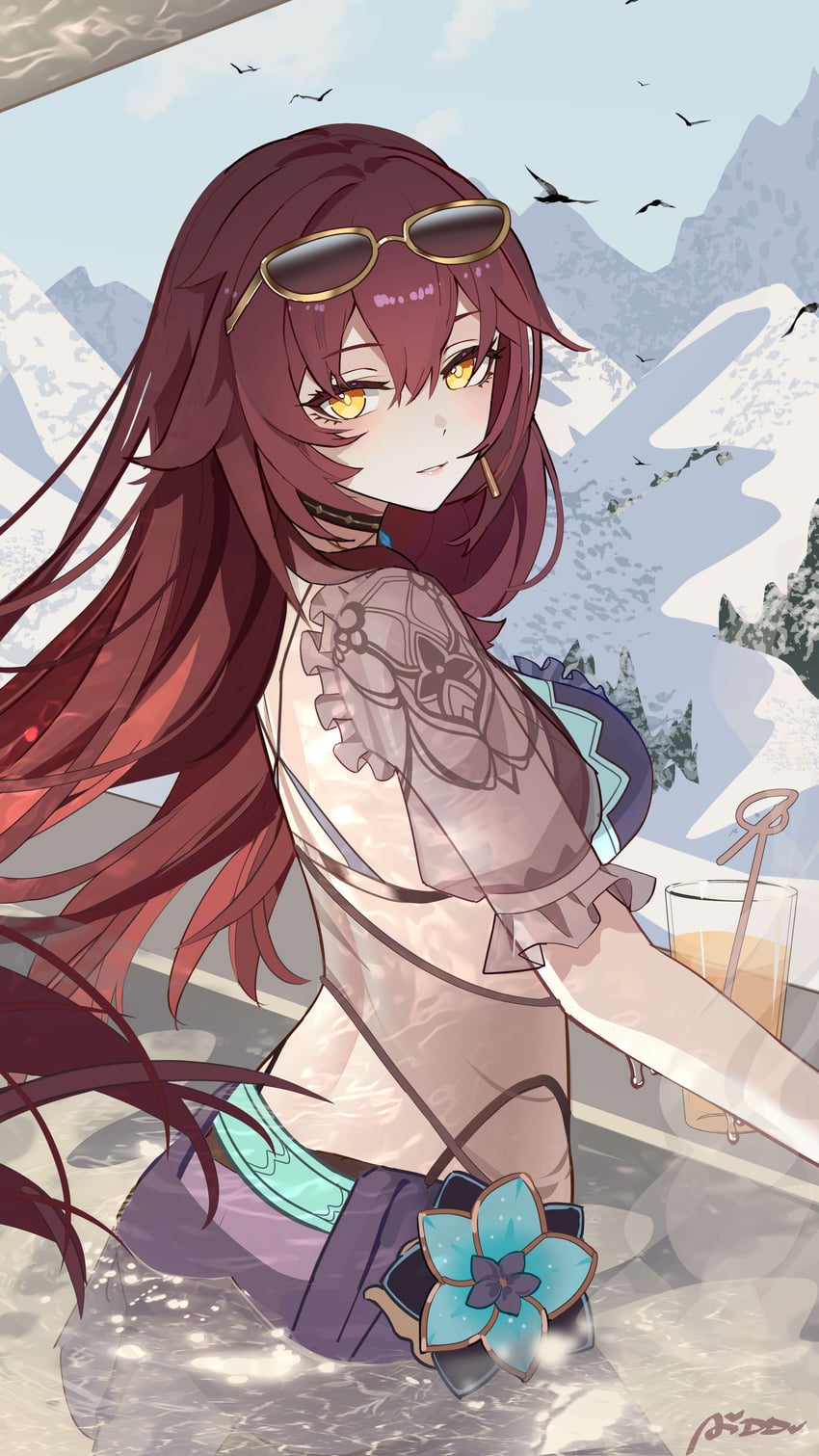 eden (honkai and 1 more) drawn by ai_dongdong