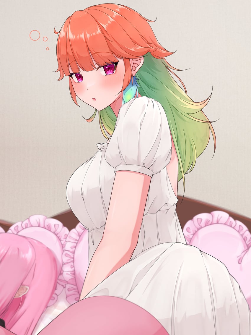 mori calliope and takanashi kiara (hololive and 1 more) drawn by nagi_clip