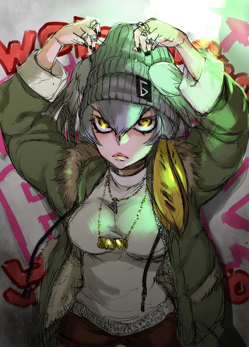 shoebill (kemono friends and 1 more) drawn by ameyama_denshin