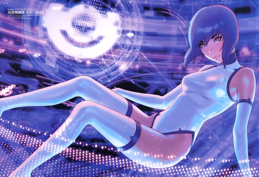 kusanagi motoko (ghost in the shell and 1 more) drawn by ilya_kuvshinov