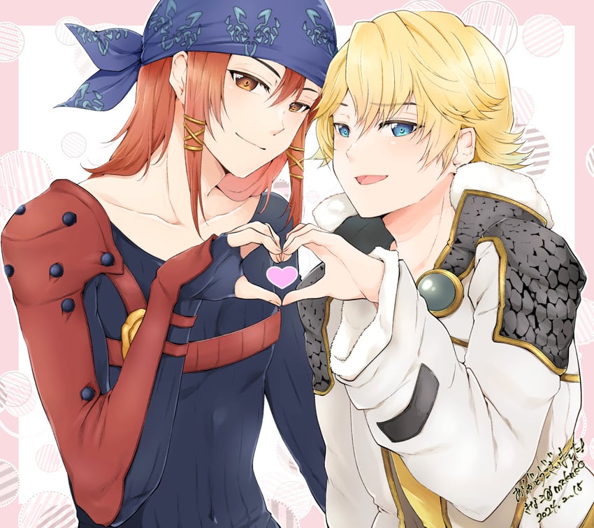 layle and keiss (final fantasy and 1 more) drawn by kinako_(mzknk0)