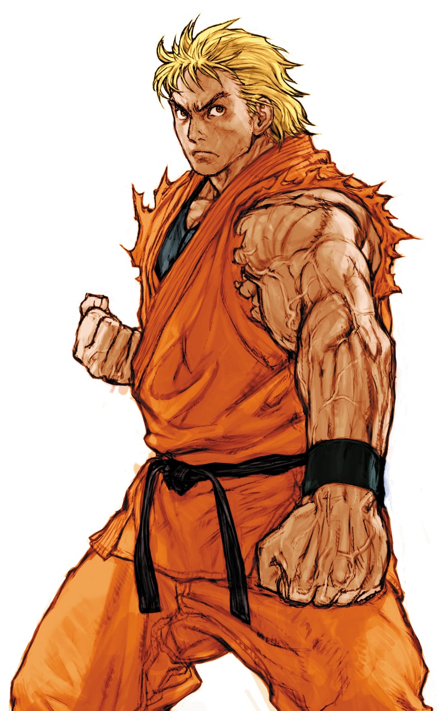 ryou sakazaki (snk and 2 more) drawn by nishimura_kinu