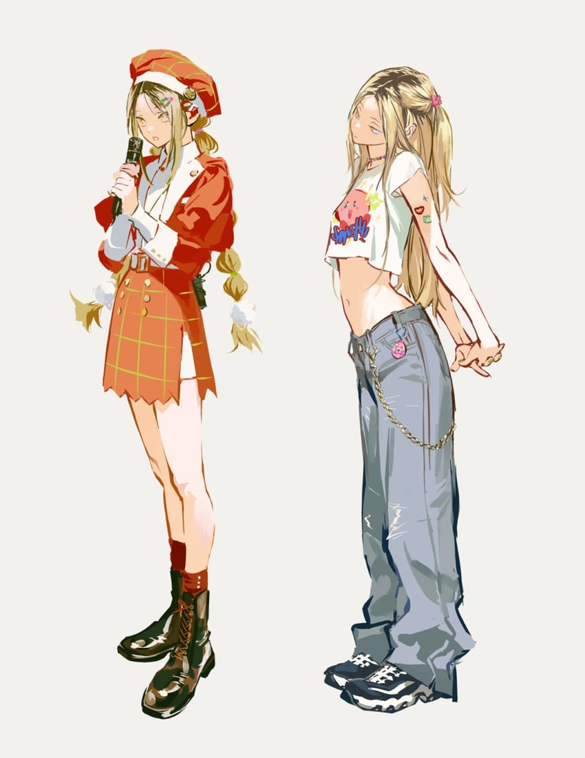 kirby and kozume kenma (kirby and 1 more) drawn by huangdanlan