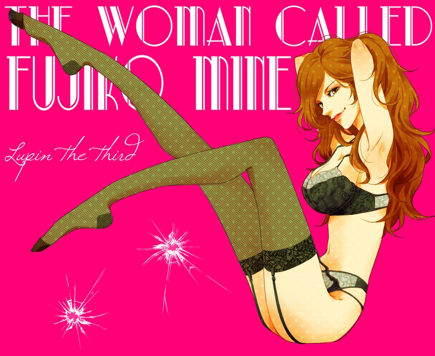 mine fujiko (lupin iii and 1 more) drawn by matreshka54321