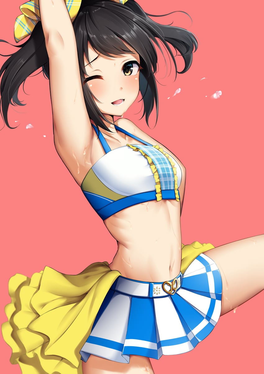 nakano yuka (idolmaster and 2 more) drawn by yigra_don