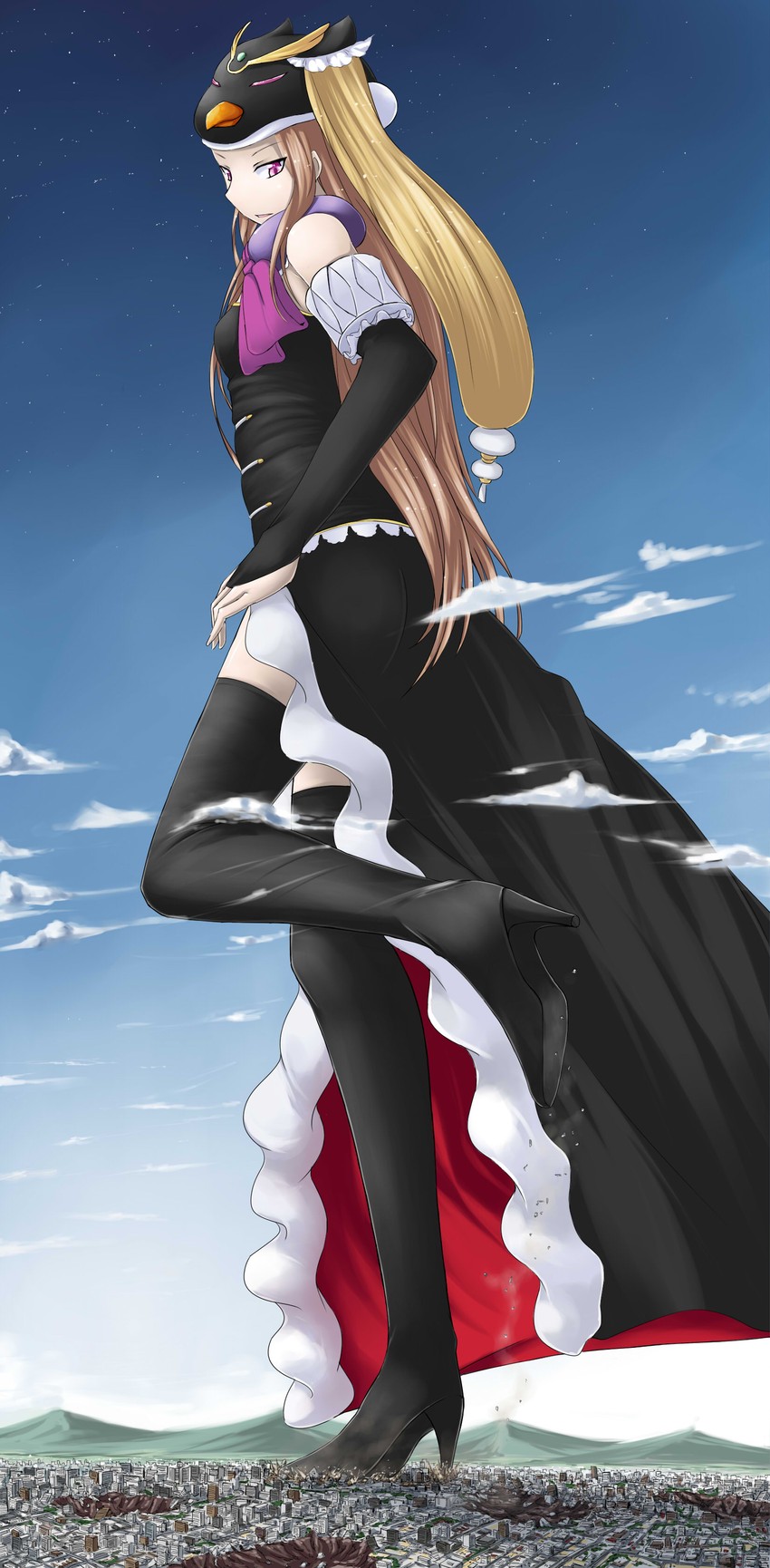 takakura himari and princess of the crystal (mawaru penguindrum) drawn by terada_ochiko