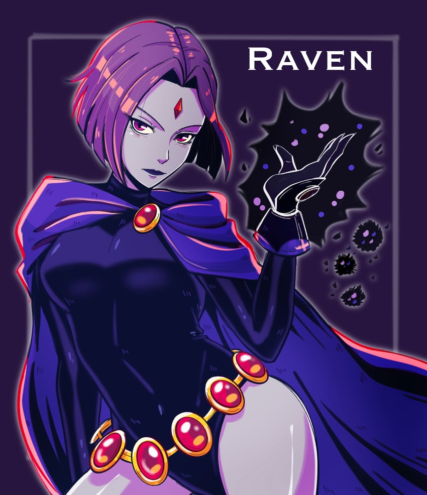 raven (dc comics and 1 more) drawn by pichichustudio