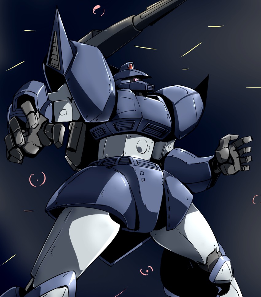gelgoog and gelgoog cannon (gundam and 1 more) drawn by tenrai