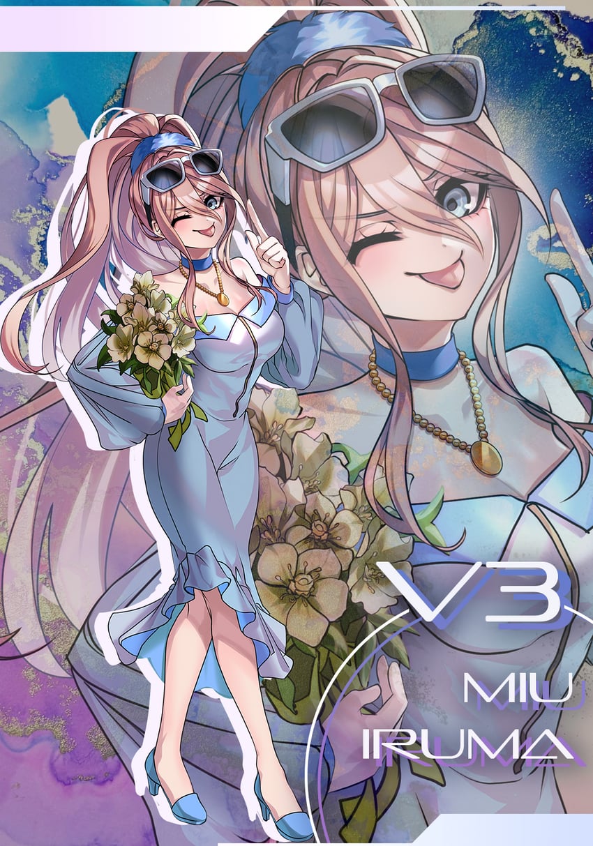 iruma miu (danganronpa and 1 more) drawn by nota_sayaka