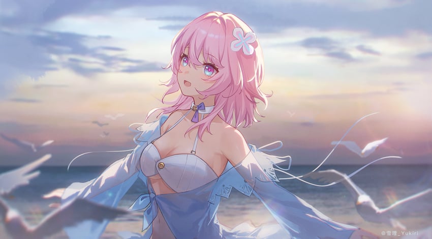 march 7th (honkai and 1 more) drawn by yukiri_(l_ii)