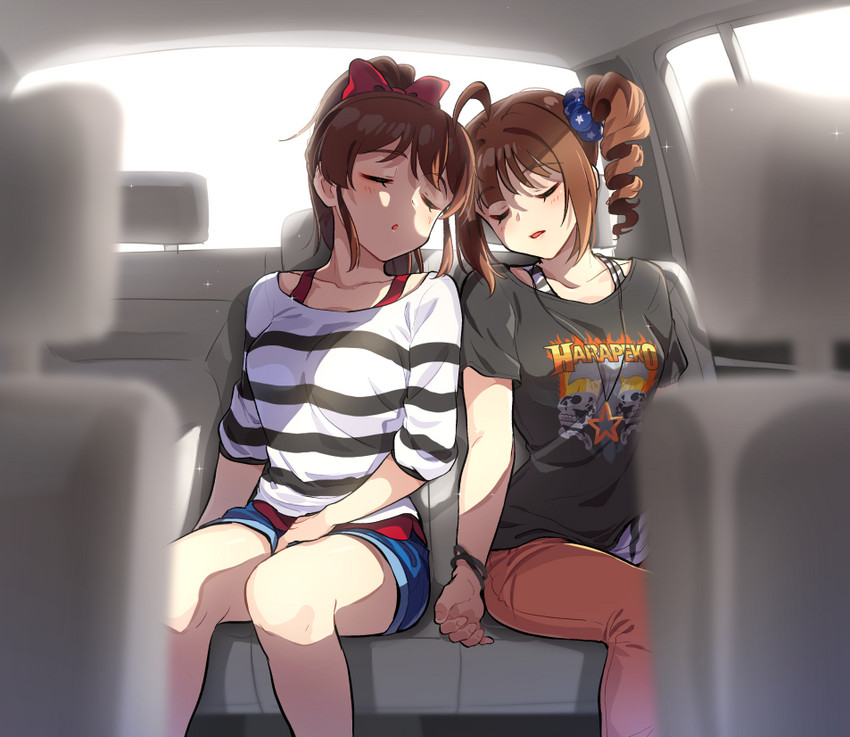 yokoyama nao and satake minako (idolmaster and 1 more) drawn by kamille_(vcx68)