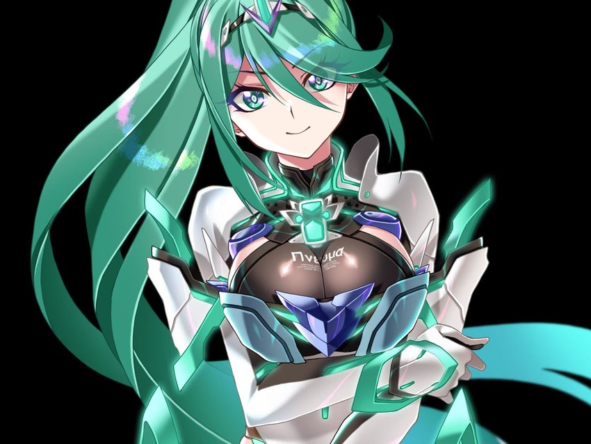pneuma (xenoblade chronicles and 1 more) drawn by raynartfr