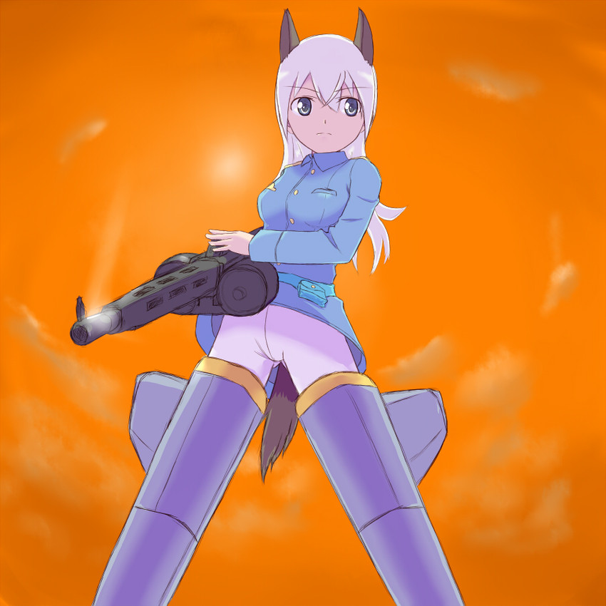 eila ilmatar juutilainen (world witches series and 1 more) drawn by ashuku