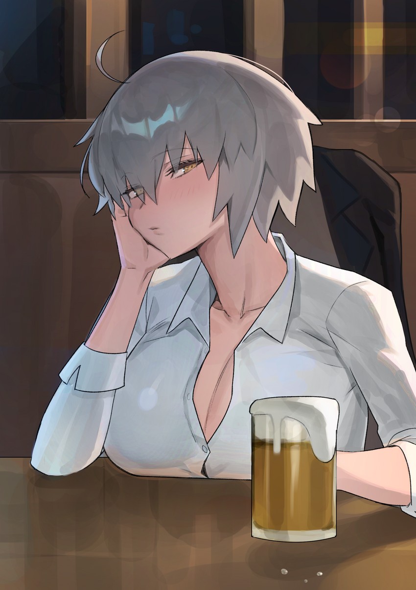 jeanne d'arc alter (fate and 1 more) drawn by hood_(james_x)