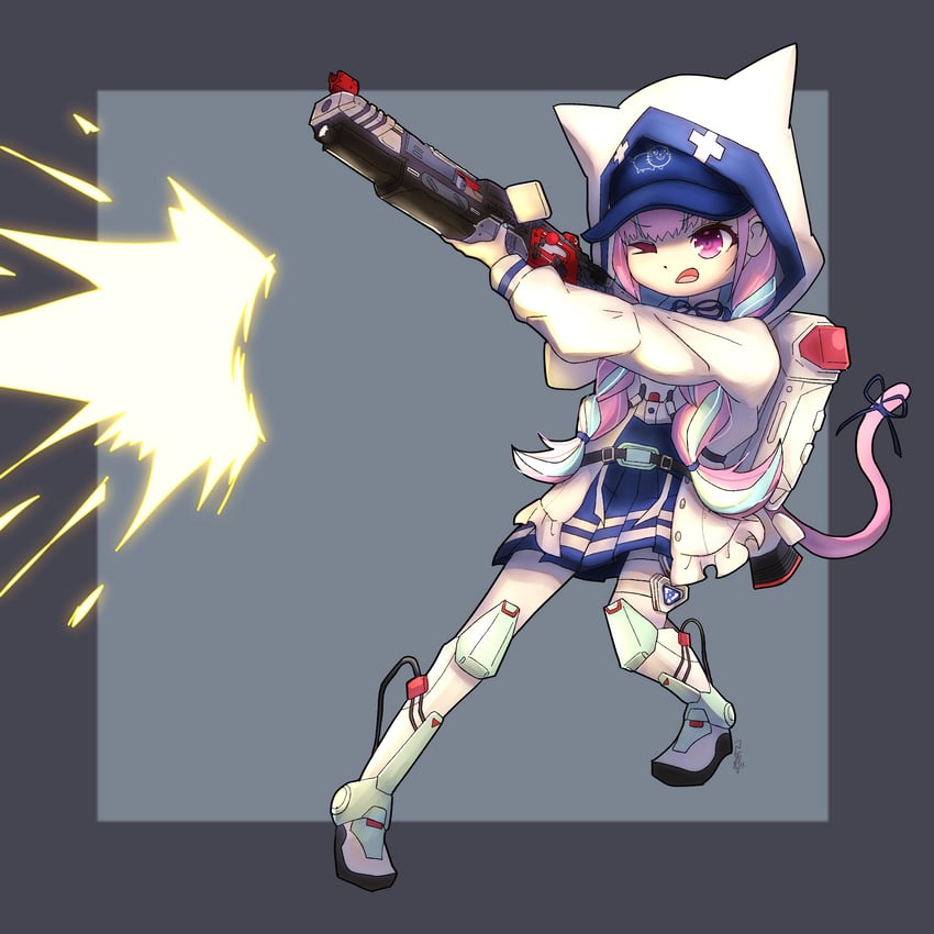 minato aqua and horizon (hololive and 1 more) drawn by korekada