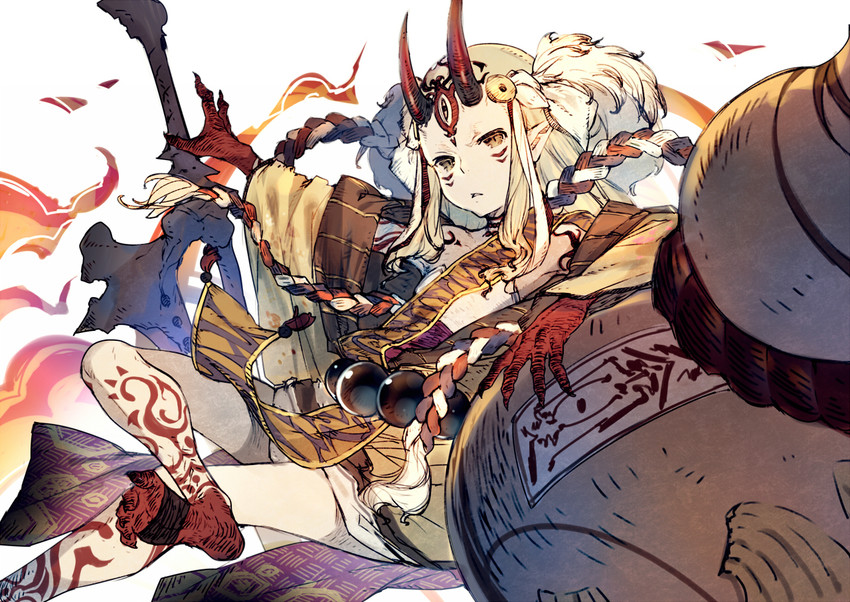 ibaraki douji (fate and 1 more) drawn by bukurote