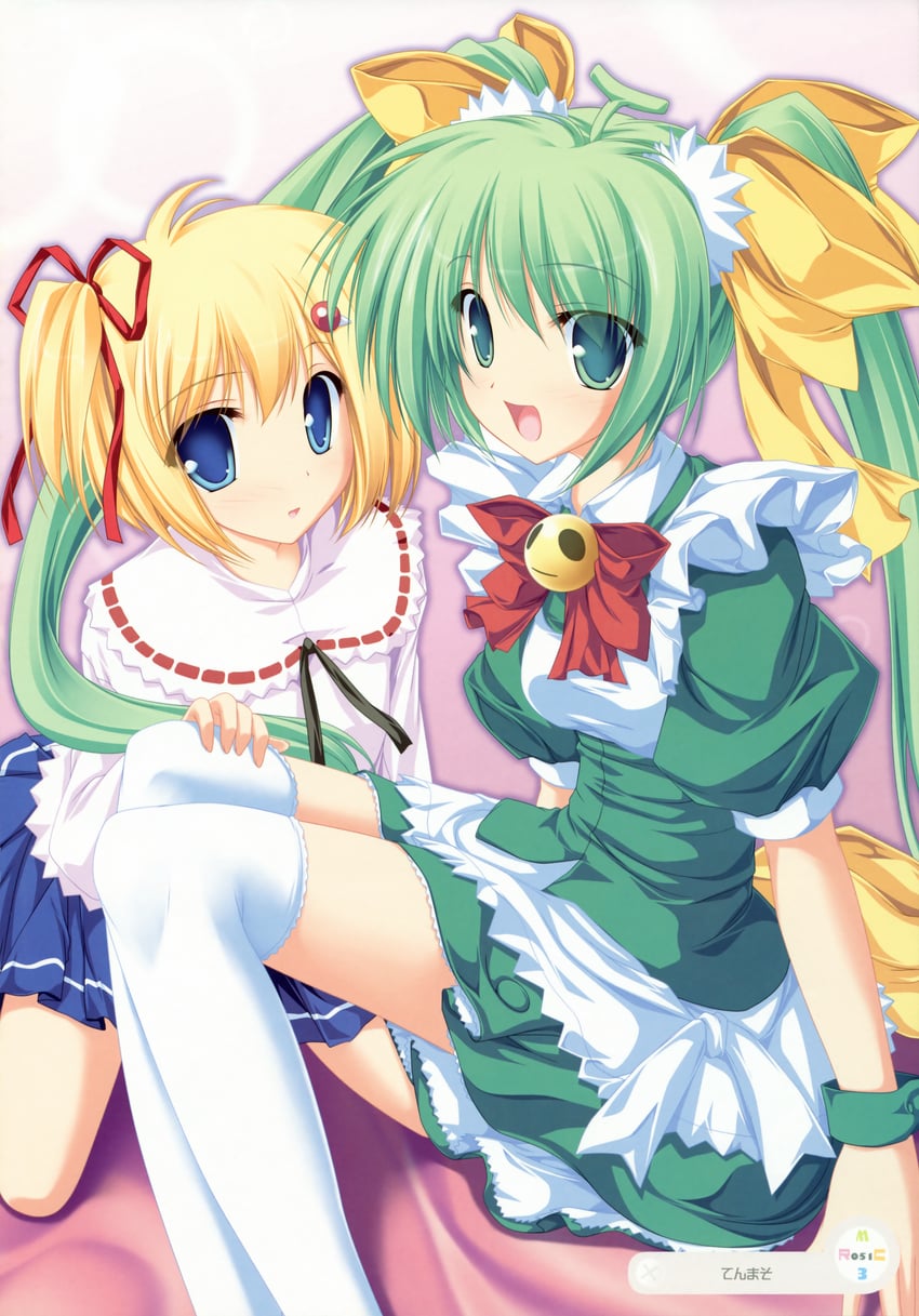 melon-chan and lemon-chan (melonbooks and 1 more) drawn by tenmaso
