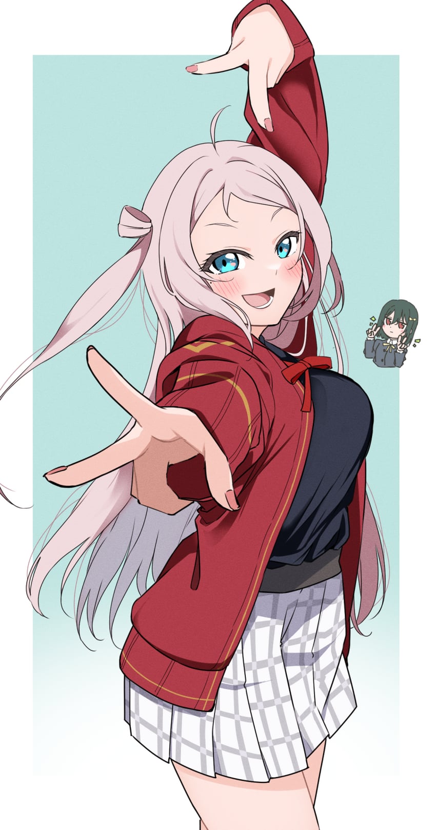 mifune shioriko and zhong lanzhu (love live! and 1 more) drawn by liz_(piyoko_piyop)