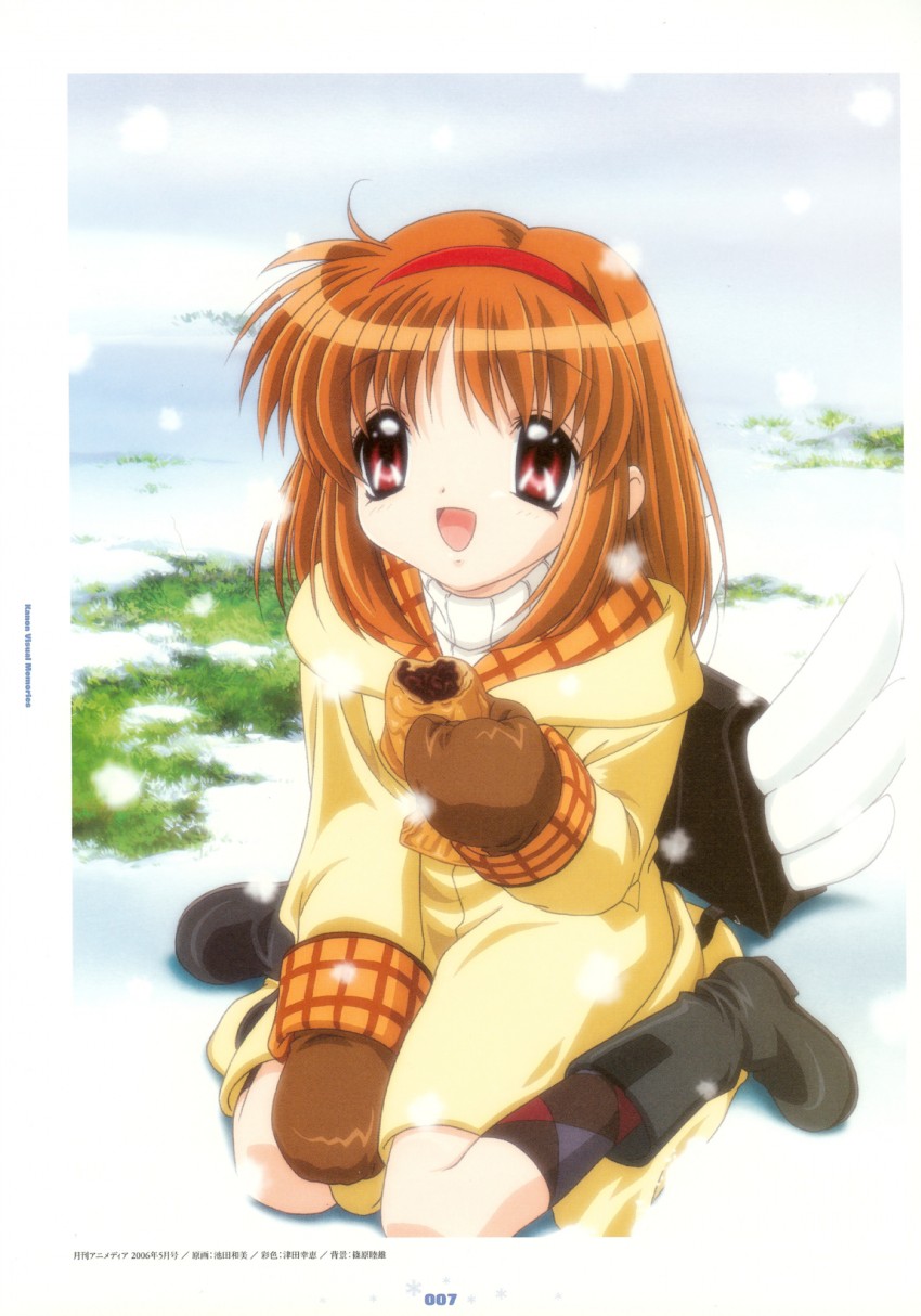 tsukimiya ayu (kanon and 1 more) drawn by ikeda_kazumi