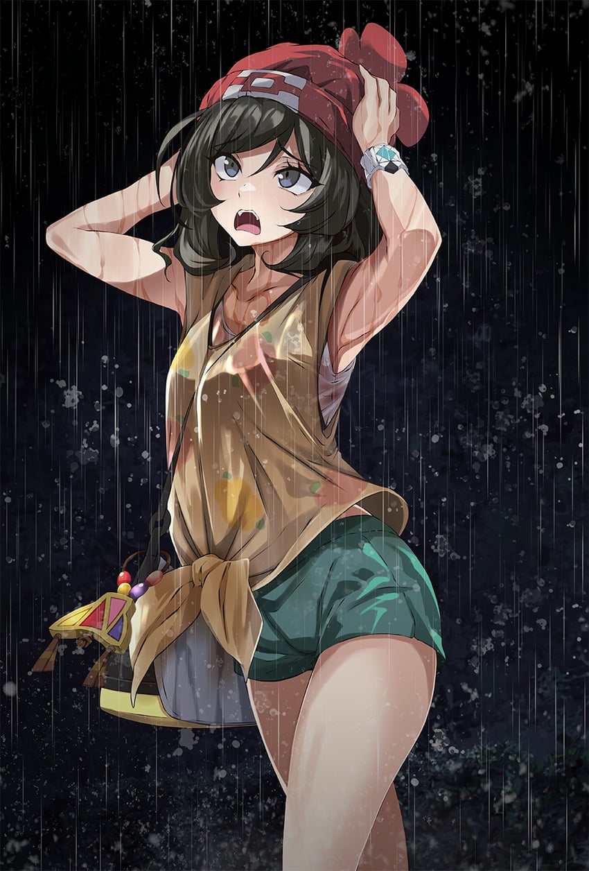 selene (pokemon and 1 more) drawn by tsukishiro_saika