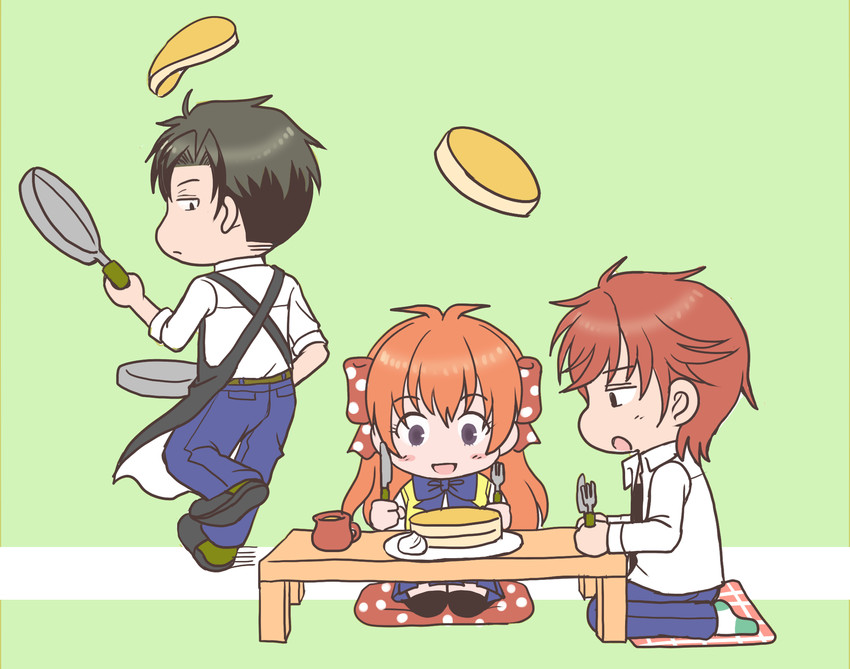 sakura chiyo, nozaki umetarou, and mikoshiba mikoto (gekkan shoujo nozaki-kun) drawn by kaneko_(mikenett)