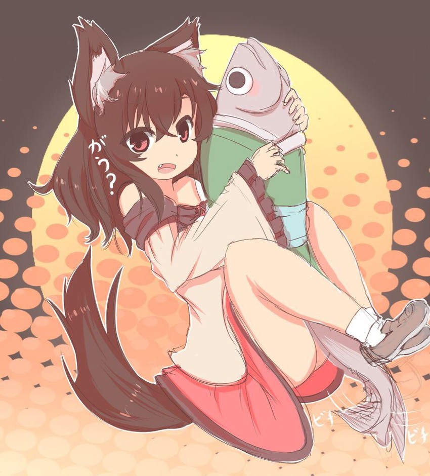 imaizumi kagerou and wakasagihime (touhou) drawn by akatsuki_no_guuru