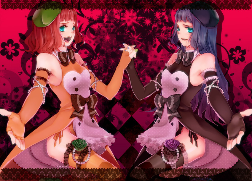 zepar and furfur (umineko no naku koro ni) drawn by morphine_(pixiv)