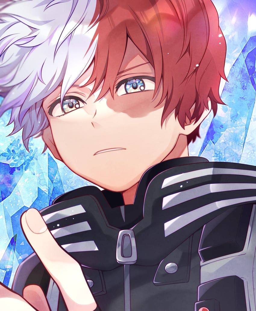 todoroki shoto (boku no hero academia) drawn by morino_(ktdk_0141)