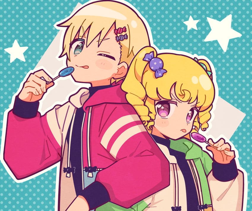yumekawa yui and yumekawa shogo (pretty series and 2 more) drawn by 5.5