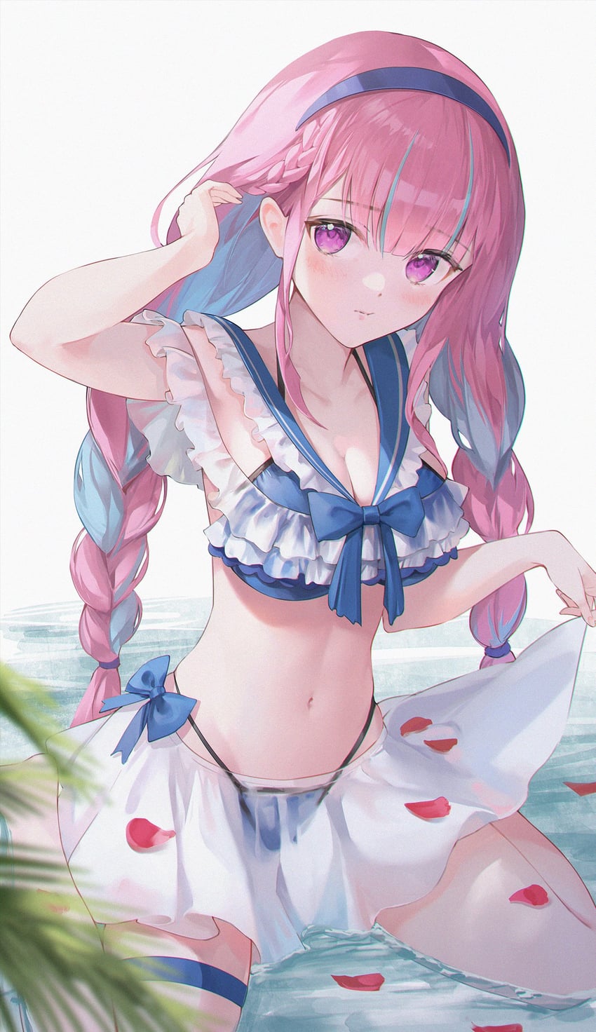 minato aqua (hololive) drawn by nakashima_(pluscolor)