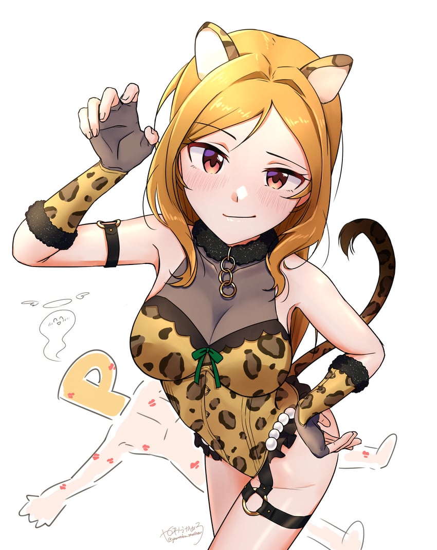 producer, p-head producer, and momose rio (idolmaster and 2 more) drawn by yawaraka_mellow