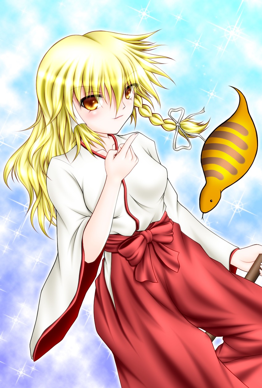 kirisame marisa (touhou) drawn by kunisaki_tomoro