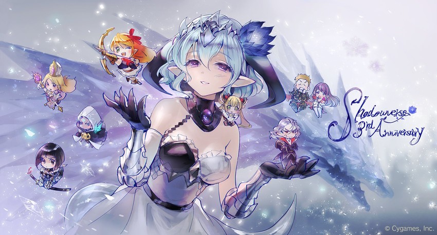 arisa, luna, filene, isabelle, erika, and 4 more (shadowverse and 1 more) drawn by aloma