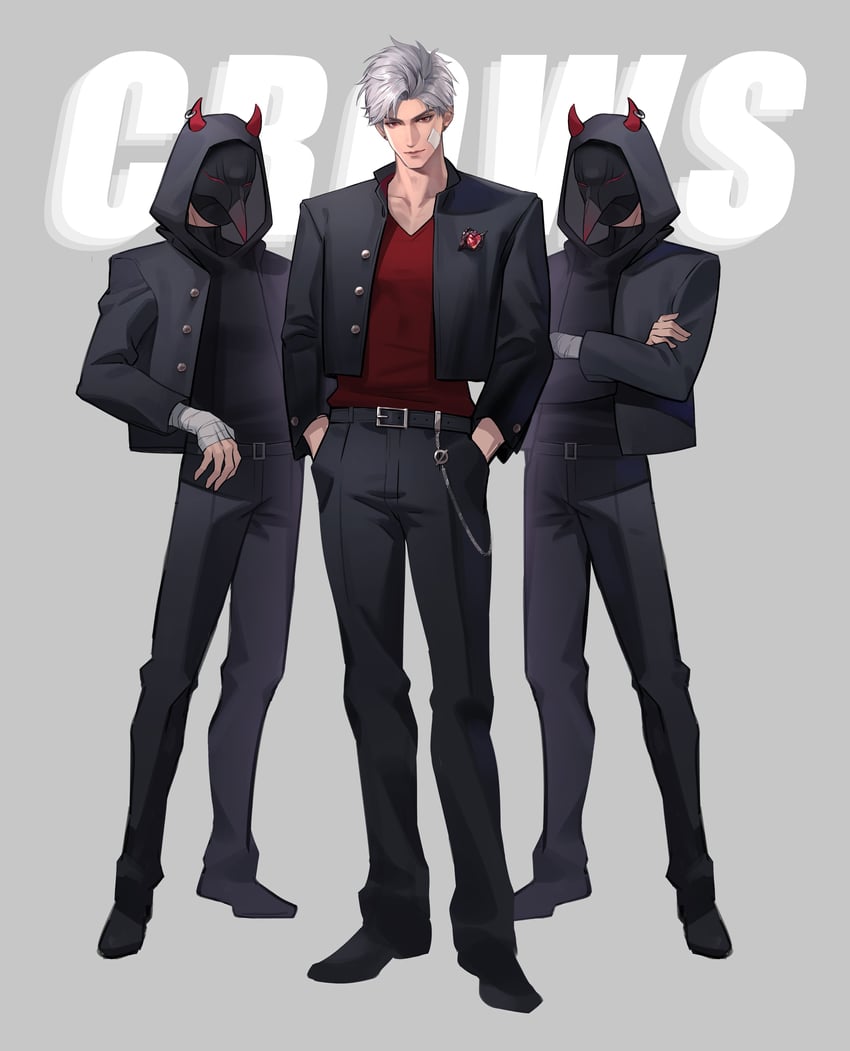 sylus, luke, and kieran (love and deepspace) drawn by jiangyiting17