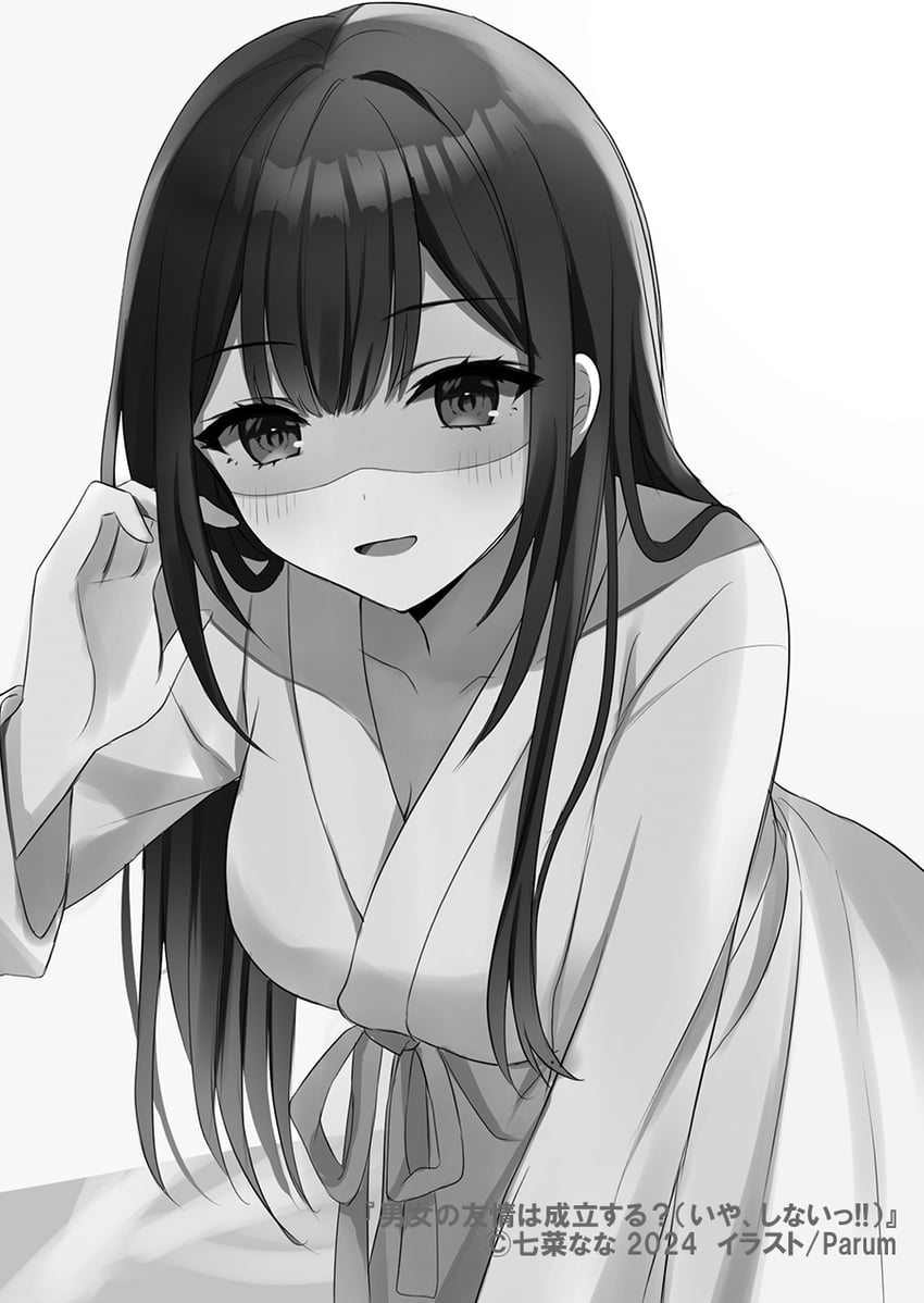 enomoto rion (danjo no yuujou wa seiritsu suru?) drawn by parum39
