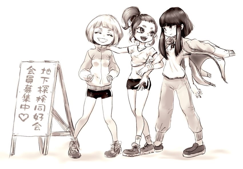 agent 8, agent 3, and agent 4 (splatoon) drawn by koharu2.5