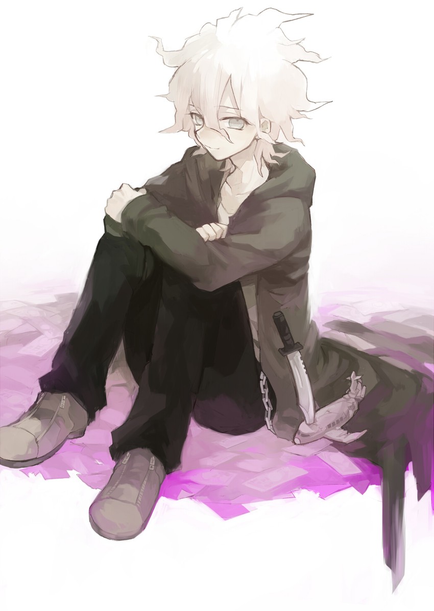 komaeda nagito (danganronpa and 1 more) drawn by soto