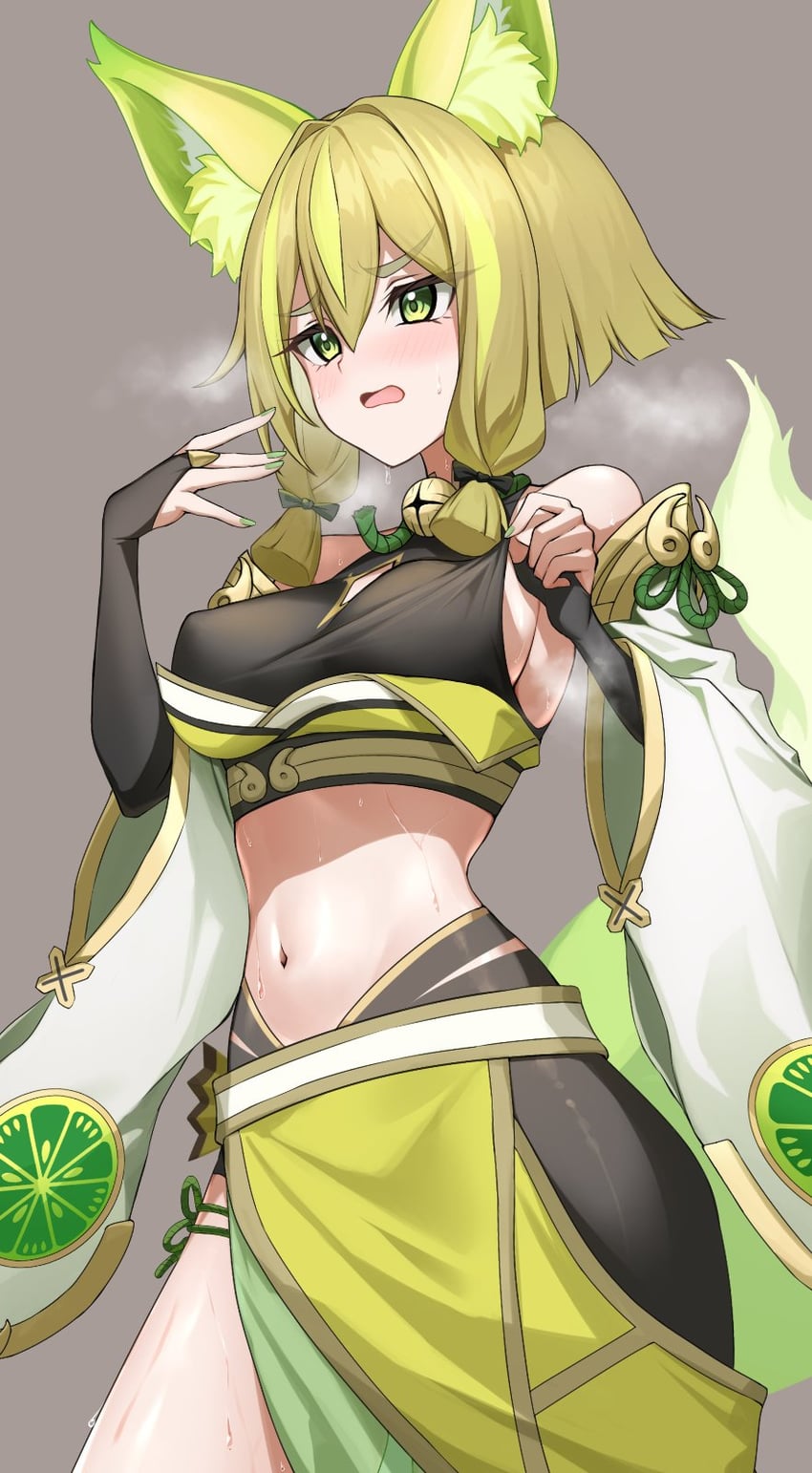 hu-li the jewel mikanko (yu-gi-oh!) drawn by agibe